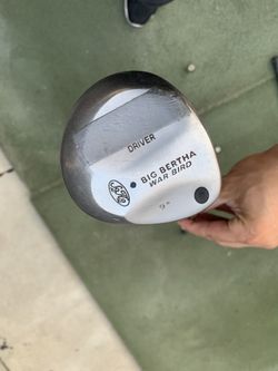 Callaway big Bertha war bird 9 degree driver