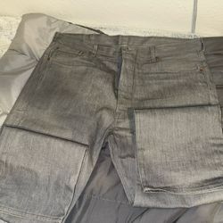 Levi's 501 grey jeans size 42/32.