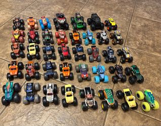 Hot Wheels 1:64 Monster Jam trucks ($3 each)