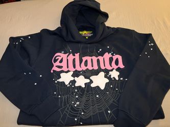 SPIDER HOODIE ATLANTA PINK LABEL REAL!