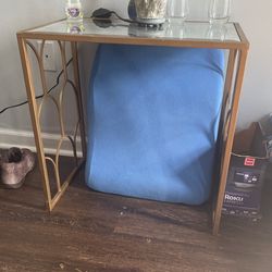 Glass lamp stand