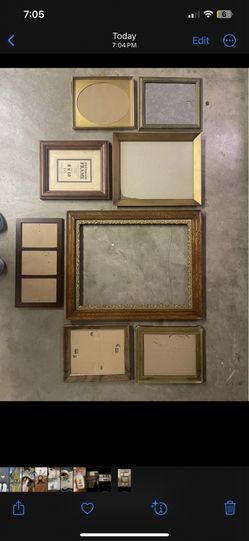 Picture Frames (Decorative, Small, Big, only the frame…)