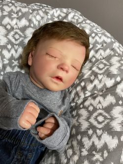 Darren Asleep By Bountiful Baby Reborn Doll Thumbnail