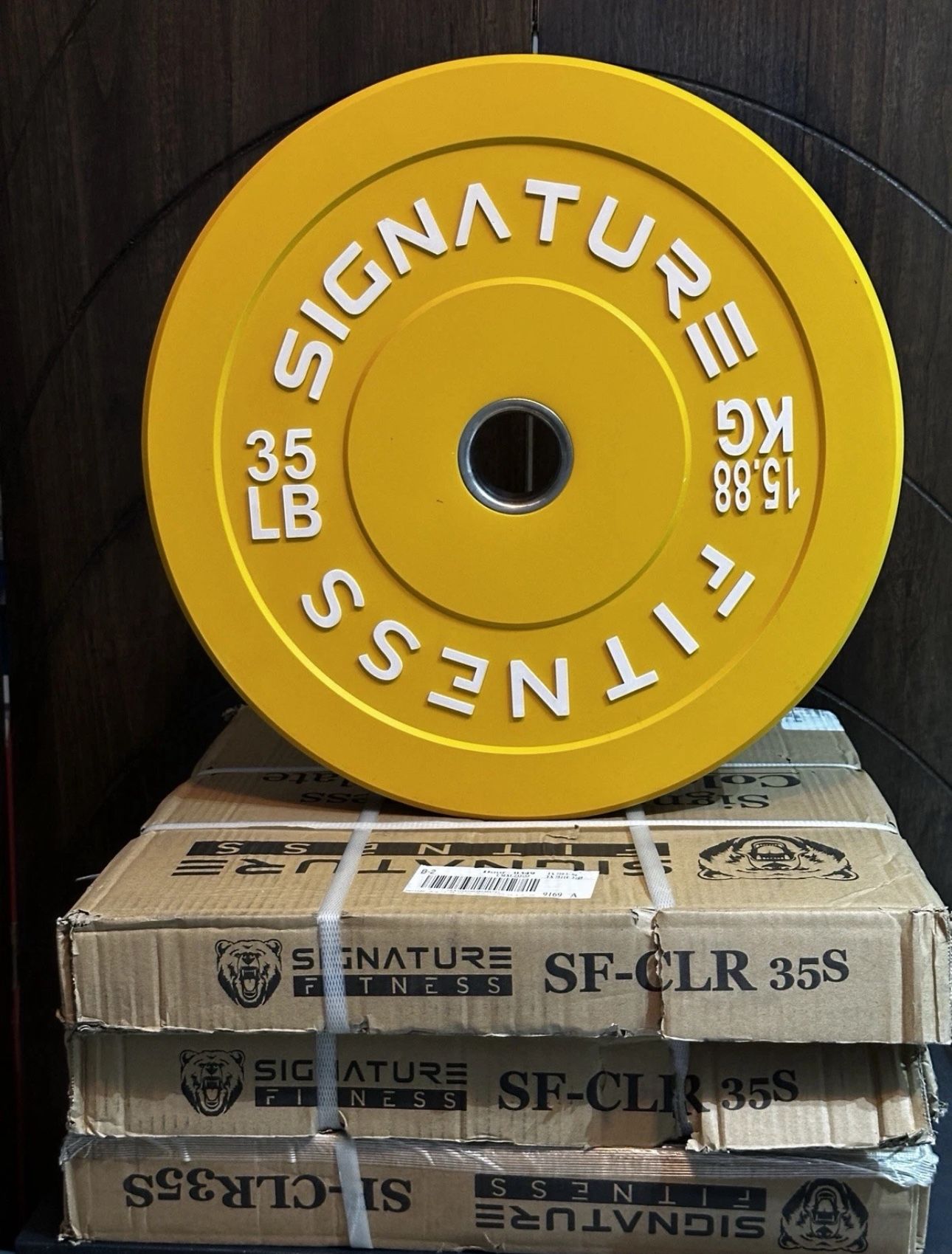 4x - 35lb Signature Fitness Plates