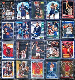 NBA Basketball Legends Trading Cards Lot of 20