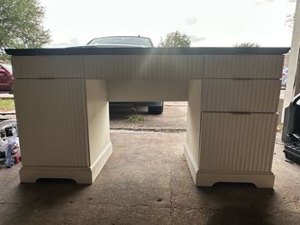 Computer Desk with 6 drawers