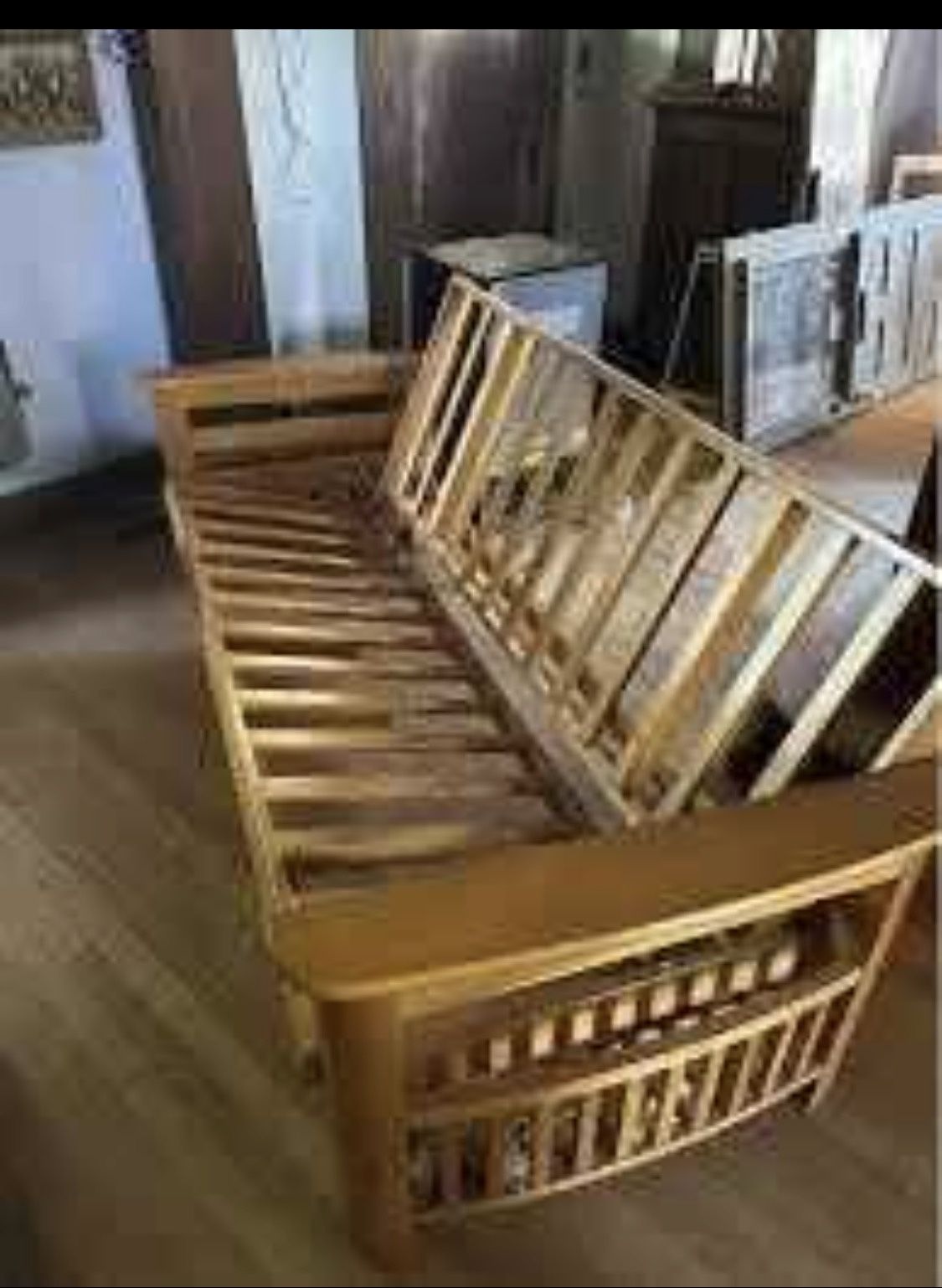 Solid Wood Futon 