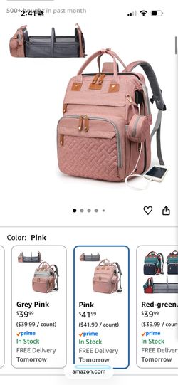 Diaper bag backpack