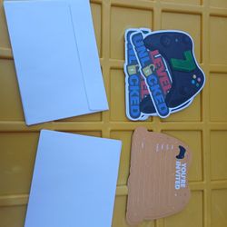 Video Game Birthday Party Invitations 