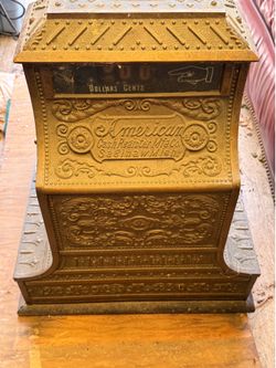 American cash Register,brass,1900