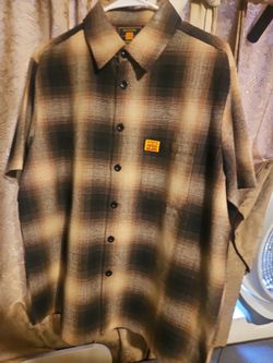 FB County Checker Button-Up Shirt