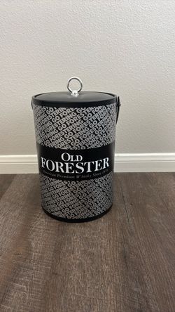 Vintage Old Forester Whisky Ice Bucket