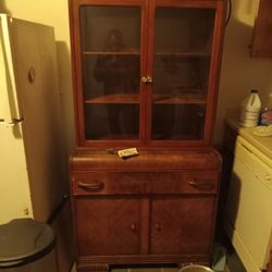 Nice Kitchen Cabinet  Antique 