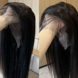 14inch Real human hair wig.