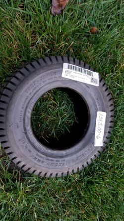 Riding mower tractor tire