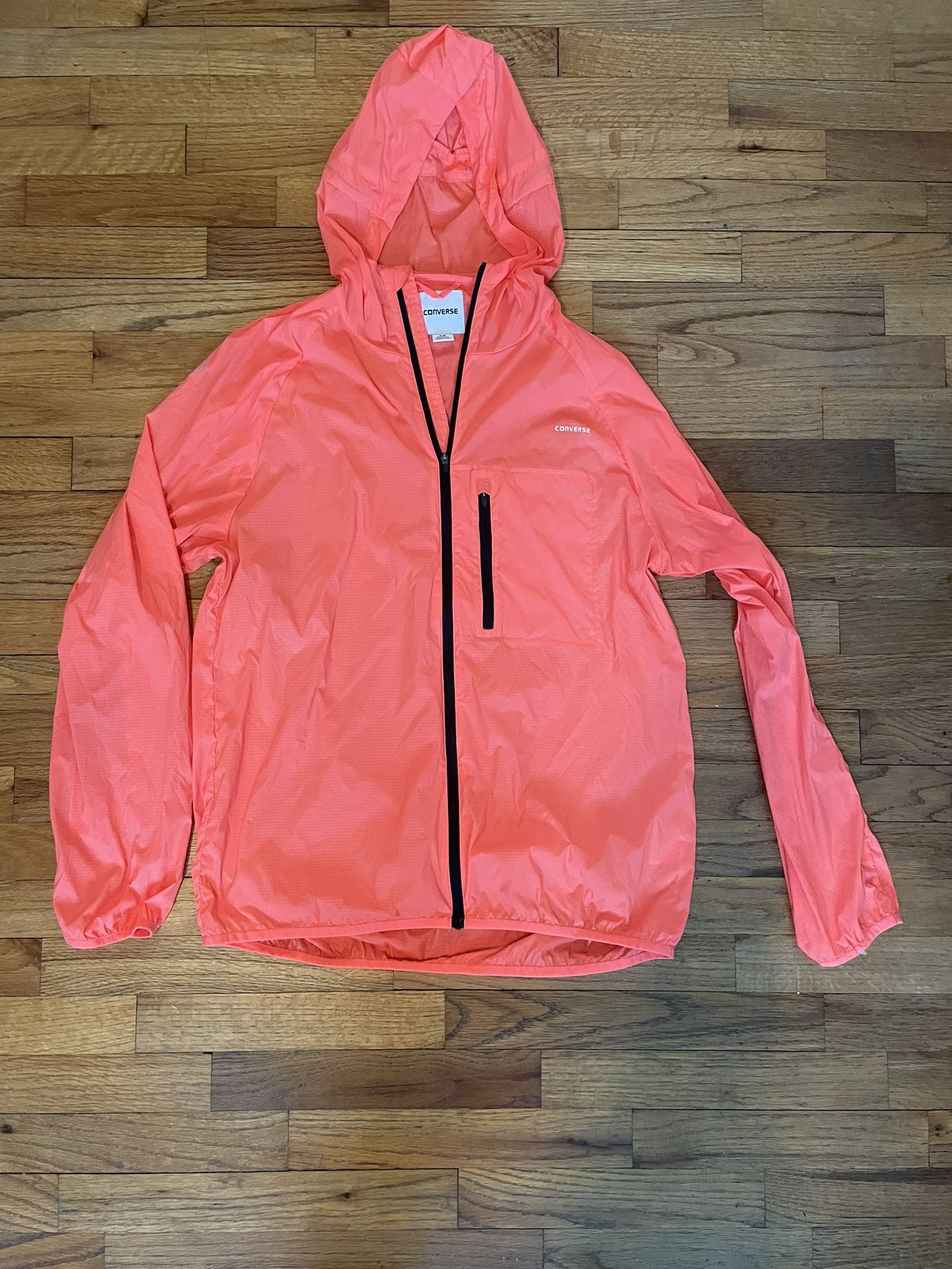 Converse Blur Coral Nylon Windbreaker