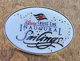 Vintage Disney Collector Pin Cruise Line Inaugural Sailings 1998