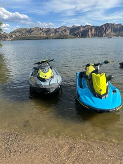 Pair of jet skis