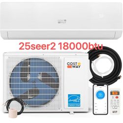 25seer2 18000btu mini split AC
