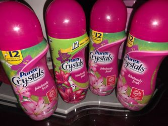 All 4 for $8 FIRM. Purex Crystals, 15.5 oz oer bottle. Pick up in Garland 75042 by appointment.