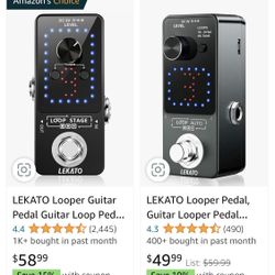 LEKATO Looper Guitar Pedal Guitar Loop Pedal 