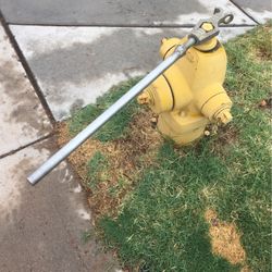 2.5Ft  Solid Metal Fire Hydrant Wrench . Wrench Only ! 