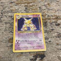 Alakazam Pokémon card