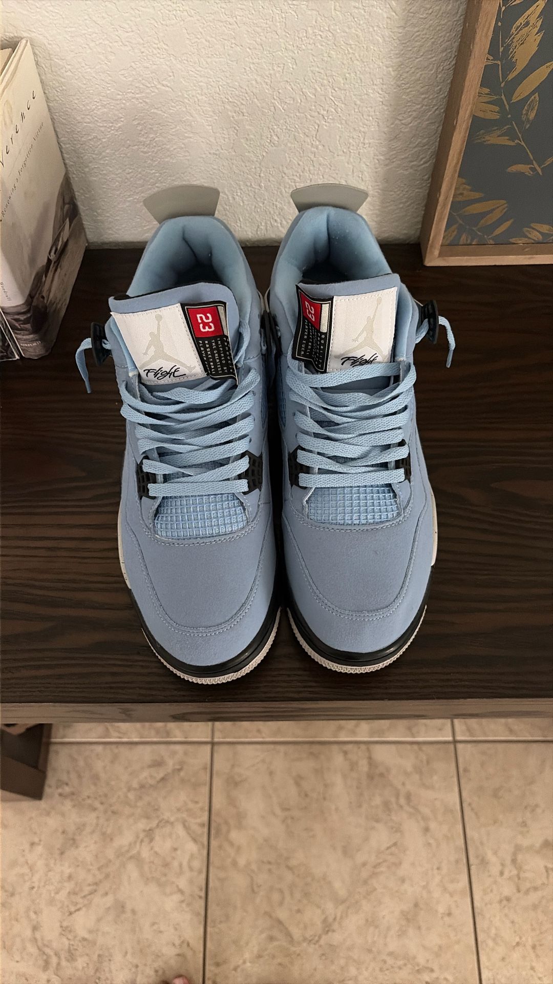 Air Jordan 4 University Blue Size 12