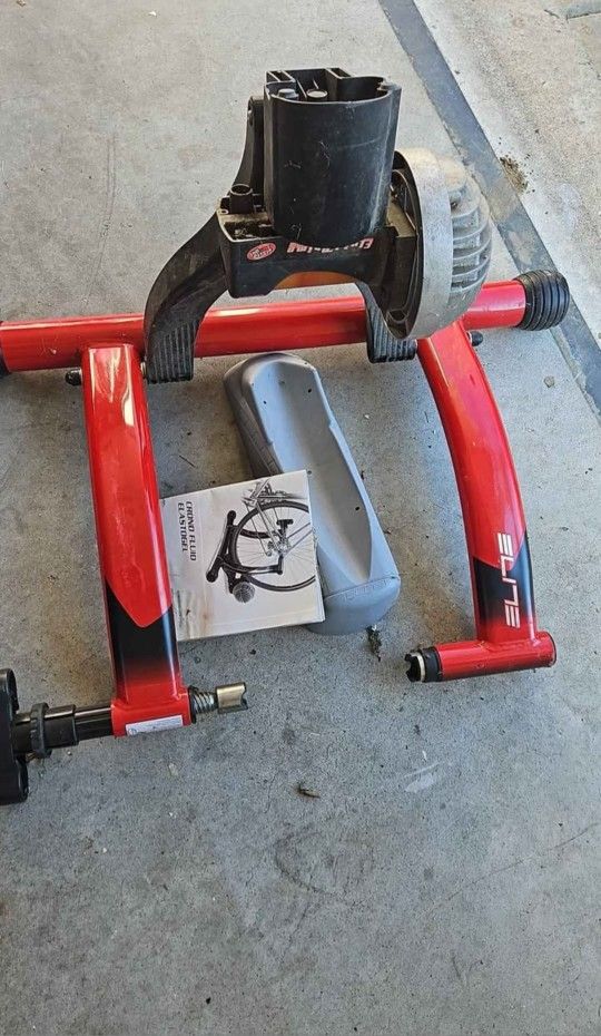 Elite Bike Trainer Makes Your Bike Stationary 