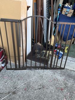 Metal Baby Gate With Extension