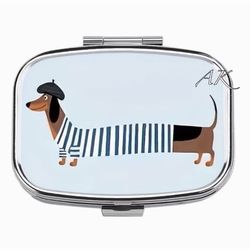 Dachshund Pill Box 🐾 Doxie Wiener