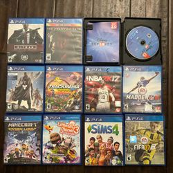PS4 Games $5 Each