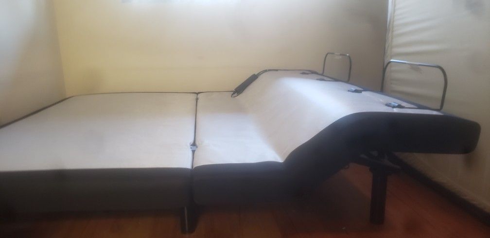 King-Size Ashley Furniture Adjustable/Remote Controlled Base