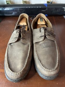 Dunham Men' Boat Shoes Leather, Size 16D