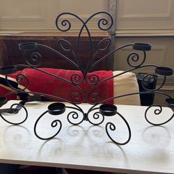 Vintage 8 piece candle wall holder