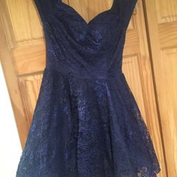 Windsor Dark Blue Homecoming Dress
