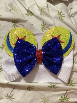 Mikey mouse toy story ears for baby girl