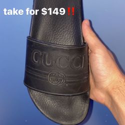 Gucci slide size 9.5. no box, used. 