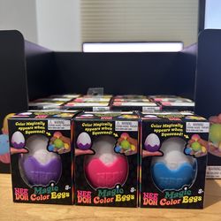 NeeDoh Magic Color Eggs Squishy