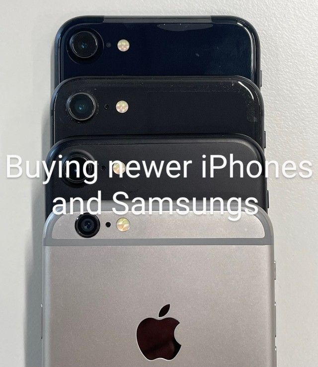 Buying iPhones And Samsungs