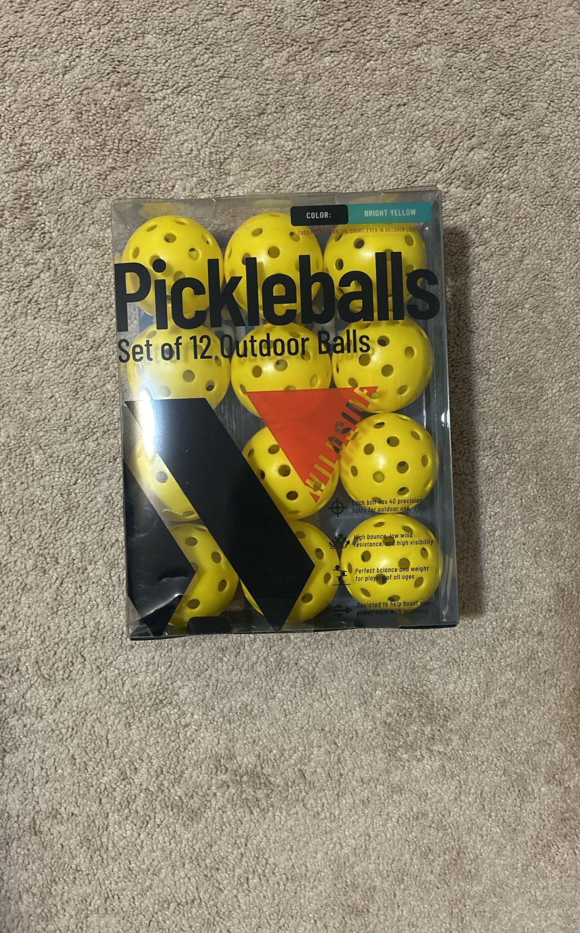 Pickle balls set of 12