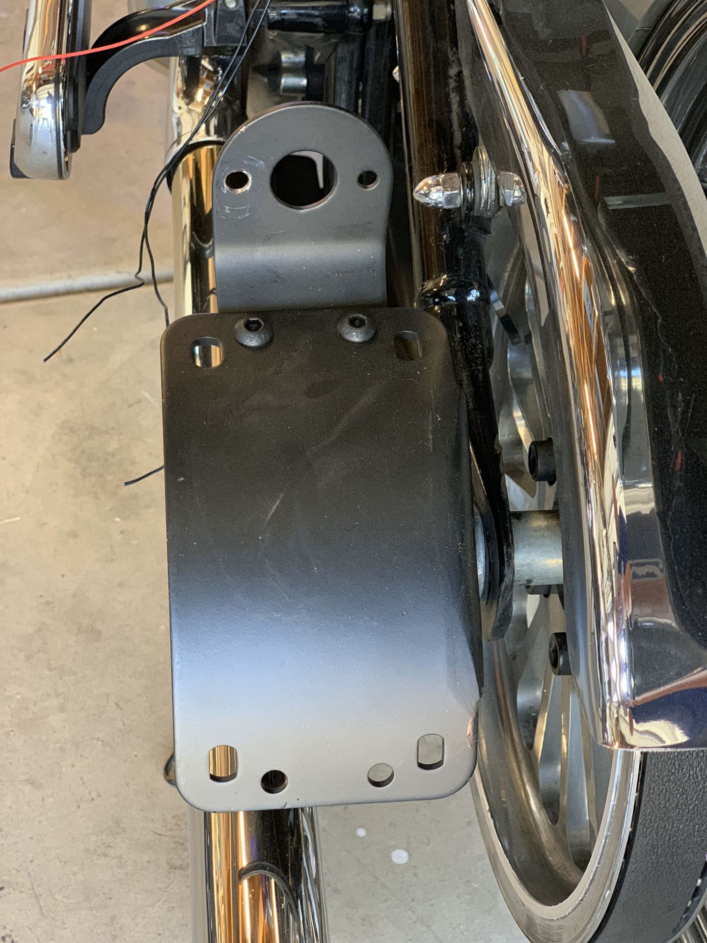 Side mount Licens Plates for motorcycle