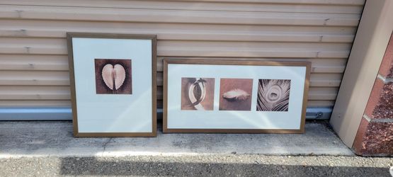 (2) PEACEFUL ABSTACT PAINTINGS