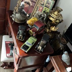 Colección de carrito de metar antique