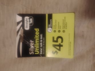 Unlimited Straight Talk phone card