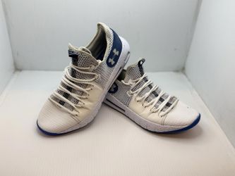 Under Armour HOVR Havoc Low White Blue Size 11.5