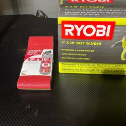 Ryobi 3” 18” Belt Sander
