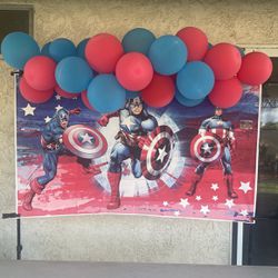 Captain America Banner 