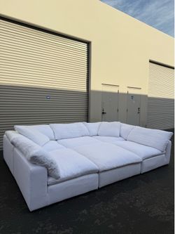 Restoration Hardware White Cloud Couch