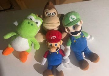 Donkey Kong- Yoshi- Mario- Lugi